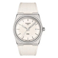 TISSOT PRX Men’s Quartz Swiss Made White Silicone Strap White Dial 40mm Watch T137.410.17.011.00